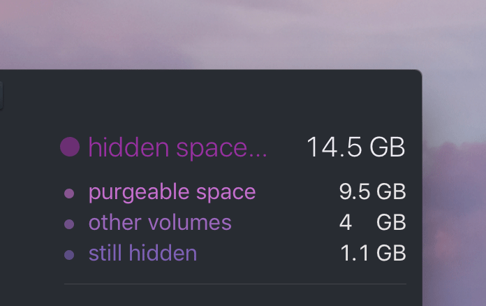 DaisyDisk 可清除空间